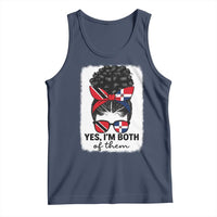 Trini Dominican Girl Tank Top Yes Im Both Trinidad And Tobago Dominican Pride