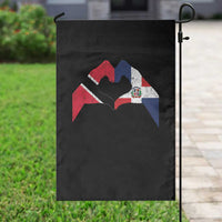 Trinidad and Tobago Dominican Garden Flag Two Flags One Heart