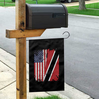 USA Trinidad and Tobago Garden Flag Retro Vintage American Trini Pride Flag