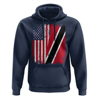 USA Trinidad and Tobago Hoodie Retro Vintage American Trini Pride Flag