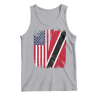 USA Trinidad and Tobago Tank Top Retro Vintage American Trini Pride Flag