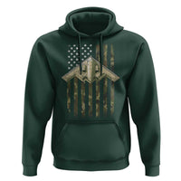 Retro Camo B2 Spirit Hoodie B-2 Bomber Stealth Aircraft Camouflage US Flag Patriotic - Wonder Print Shop