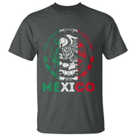 Mexico Coat of Arms T Shirt Eagle Mexican Flag Mexico Heritage Roots - Wonder Print Shop