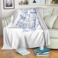 Love on the Lake Bachelorette Throw Blanket Custom Camp Bach Party - Wonder Print Shop