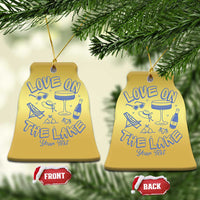 Love on the Lake Bachelorette Christmas Ornament Custom Camp Bach Party - Wonder Print Shop