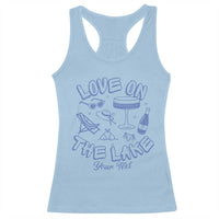 Love on the Lake Bachelorette Racerback Tank Top Custom Camp Bach Party - Wonder Print Shop