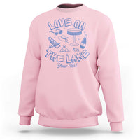 Love on the Lake Bachelorette Sweatshirt Custom Camp Bach Party - Wonder Print Shop