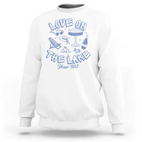 Love on the Lake Bachelorette Sweatshirt Custom Camp Bach Party - Wonder Print Shop