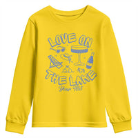 Love on the Lake Bachelorette Youth Sweatshirt Custom Camp Bach Party - Wonder Print Shop