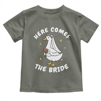 Silly Goose Bride Toddler T Shirt Funny Goose Lovers - Wonder Print Shop