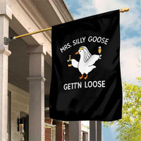 Mrs. Silly Goose Bride Garden Flag Funny Goose Lovers - Wonder Print Shop