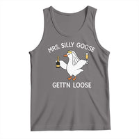 Mrs. Silly Goose Bride Tank Top Funny Goose Lovers - Wonder Print Shop
