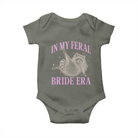 In My Feral Bride Era Baby Onesie Funny Raccoon - Wonder Print Shop