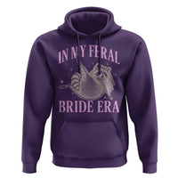 In My Feral Bride Era Hoodie Funny Raccoon - Wonder Print Shop