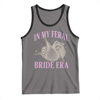 In My Feral Bride Era Tank Top Funny Raccoon - Wonder Print Shop
