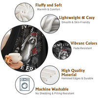 In My Feral Bride Era Throw Blanket Funny Raccoon Lovers - Wonder Print Shop