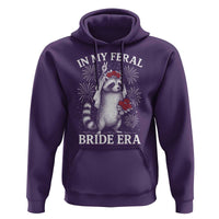 In My Feral Bride Era Hoodie Funny Raccoon Lovers - Wonder Print Shop