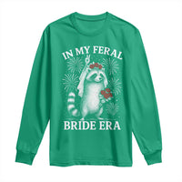 In My Feral Bride Era Long Sleeve Shirt Funny Raccoon Lovers - Wonder Print Shop