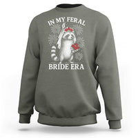 In My Feral Bride Era Sweatshirt Funny Raccoon Lovers - Wonder Print Shop