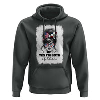 Dominican American Woman Hoodie Yes Im Both Of Them