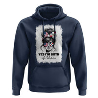Dominican American Woman Hoodie Yes Im Both Of Them