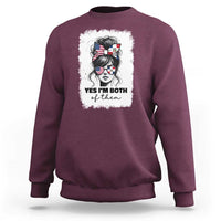 Dominican American Woman Sweatshirt Yes Im Both Of Them
