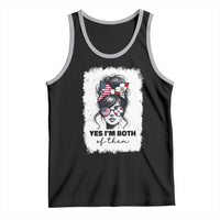 Dominican American Woman Tank Top Yes Im Both Of Them