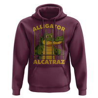 Alligator Alcatraz Florida Everglades Hoodie Funny Political Satire Meme - Wonder Print Shop