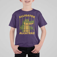 Alligator Alcatraz Florida Everglades T Shirt For Kid Funny Political Satire Meme - Wonder Print Shop