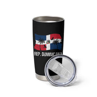 Dominican Republic Flag Tumbler Cup Island Pride Caribbean Heritage - Wonder Print Shop
