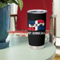 Dominican Republic Flag Tumbler Cup Island Pride Caribbean Heritage - Wonder Print Shop