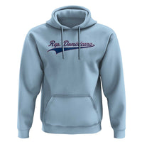 Dominican Republic Hoodie Rep Dominicana Vintage Flag Baseball Script - Wonder Print Shop