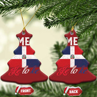 Dimelo Ke Lo Ke Dominican Republic Flag Christmas Ornament - Wonder Print Shop