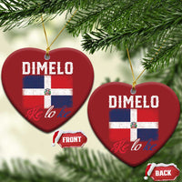 Dimelo Ke Lo Ke Dominican Republic Flag Christmas Ornament - Wonder Print Shop