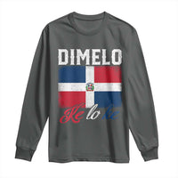 Dimelo Ke Lo Ke Dominican Republic Flag Long Sleeve Shirt - Wonder Print Shop