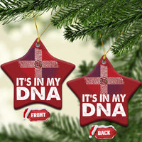 It's in My DNA Dominican Flag Christmas Ornament - Wonder Print Shop