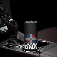It's in My DNA Dominican Flag Skinny Tumbler - Wonder Print Shop