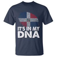It's in My DNA Dominican Flag T Shirt - Wonder Print Shop