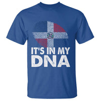 It's in My DNA Dominican Flag T Shirt - Wonder Print Shop