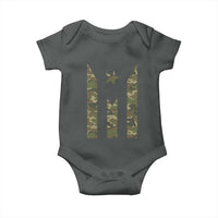Camo Puerto Rico Flag Baby Onesie Hispanic Heritage Month Boricua Rican - Wonder Print Shop