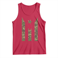 Camo Puerto Rico Flag Tank Top Hispanic Heritage Month Boricua Rican - Wonder Print Shop