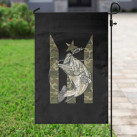 Fishing Puerto Rico Flag Garden Flag Bass Fish Fisherman Camo Camouflage US Flag - Wonder Print Shop