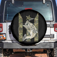 Fishing Puerto Rico Flag Spare Tire Cover Bass Fish Fisherman Camo Camouflage US Flag - Wonder Print Shop