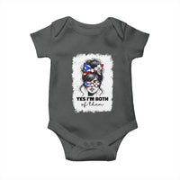 Dominican Puerto Rican Woman Baby Onesie Yes Im Both Of Them