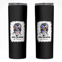 Dominican Puerto Rican Woman Skinny Tumbler Yes Im Both Of Them