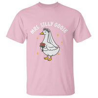 Mrs. Silly Goose Bride T Shirt Funny Goose Lovers Bride To Be - Wonder Print Shop