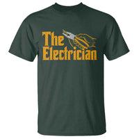 The Electrician T Shirt Vintage Wire Stripper Pliers Graphic