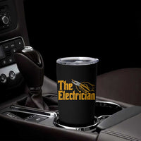 The Electrician Tumbler Cup Vintage Wire Stripper Pliers Graphic