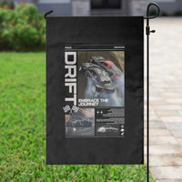 Vintage Japanese Drift Race Car Garden Flag Cool Retro Vintage JDM Tokyo Japan Drifting - Wonder Print Shop
