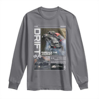 Vintage Japanese Drift Race Car Long Sleeve Shirt Cool Retro Vintage JDM Tokyo Japan Drifting - Wonder Print Shop